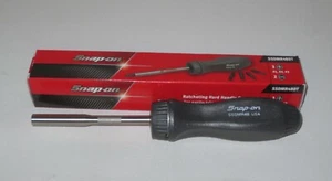 NEW Snap-on TITANIUM Ratcheting Screwdriver SSDMR4BDT *TITANIUM HANDLE* NIB! - Picture 1 of 7