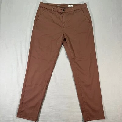 Adriano Goldschmied Caden Trouser Womens Size 30R 32x28 Pants Brown Tailored AG - Image 1 of 4