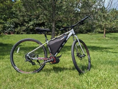 2017 Diamondback Trace Ebike, Silver, Used, Low Miles - Image 1 of 4