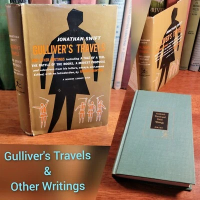 "Gulliver's Travels and Other Writings" by Jonathan Swift 1958 FirstEdition HCDJ - Image 1 of 4
