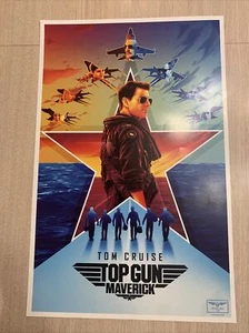 TOP GUN MAVERICK TOM CRUISE AMC MOVIE POSTER PROMO 11 X 17 2022 - Bild 1 von 1