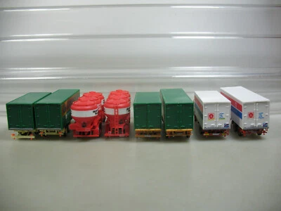 AJ407-1 #4x Kibri (?) H0 Truck Mercedes MB: Jägermeister+Südmilch+Köhler etc - Image 1 of 4