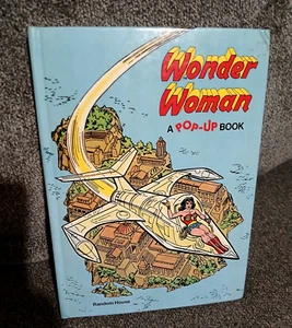 RARE Vintage Wonder Woman A Pop-Up book Random House 1980 DC Comics - Bild 1 von 19