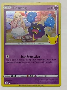 Carta Pokemon rara Cosmog 013/025 Celebrazioni Holo quasi nuova - Foto 1 di 4