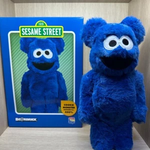 Be@rbrick Bearbrick Sesame Street Cookie Monster Costume Ver. 400% - Picture 1 of 3