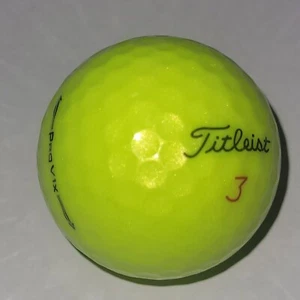 24 pelotas de golf amarillas Titleist Pro V1x usadas Pro V1 X - 3A grado de valor AAA - Imagen 1 de 3