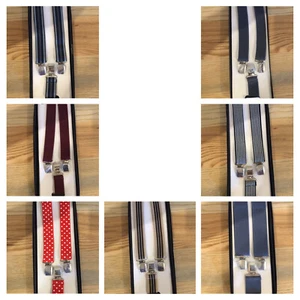 MAJOR WEAR Braces Suspenders Various Colours Widths Choose Select BNIB - Picture 1 of 15