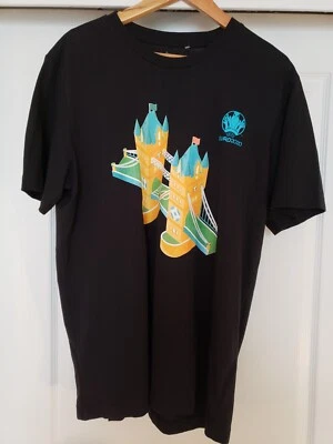 Adidas Euro UEFA 2020 Road to Wembley Black T-shirt Men Size L - Image 1 of 4