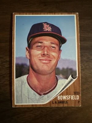 1962 Topps - #369 Ted Bowsfield - Image 1 of 3