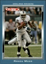 2006 Topps Total Blue Football Card Pick 2-292