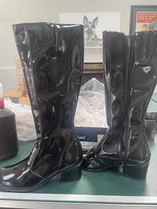 Pleaser Block Heel High Gogo Boots Adult Women- GOGO/B- SIZE 8 - Picture 1 of 9