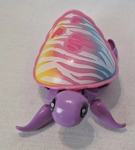 Little Live Pets Blue Turtle Pink Yelow Blue Shell 4" Inch Untested - Picture 1 of 6