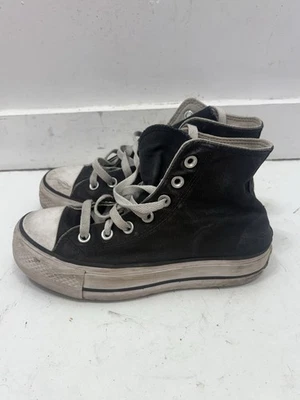 Converse Chuck Taylor Platform Womens 5.5 Black High Top Sneakers All Star - Image 1 of 4