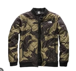 North Face Men Jester Insulated Quilted Burn Olive Green Camo Reversible LG Neu - Bild 1 von 24