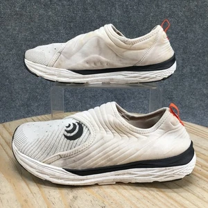 Topo Athletic Shoes Womens 9 Vibe Casual Recovery Slip On Sneakers White Black - Picture 1 of 18