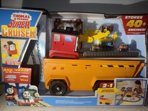 Thomas & seine Freunde Super Cruiser mit Stefano — großes Fahrzeug & Rennbahn 2-in-1 Spielset - Bild 1 von 10