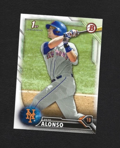Bowman Pete Alonso Baseball 2016 Season Sports Trading Cards