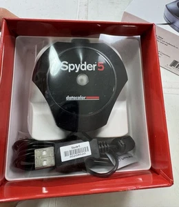 Datacolor SPYDER 5 Express Easy Monitor Calibration S5X100 Calibrating Tool New - Afbeelding 1 van 9