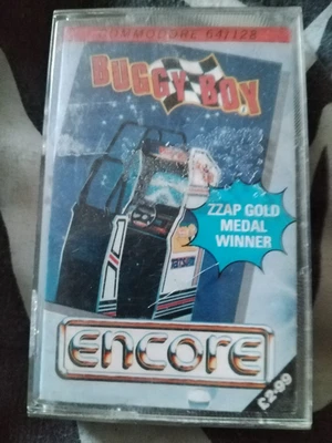 Buggy Boy - Encore  Commodore C64/128 Tested & Working J - Image 1 of 4
