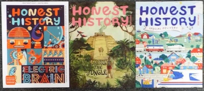Set of 3: Honest History Magazine Issue# #11 #12 and #28 Paperback - Image 1 of 4