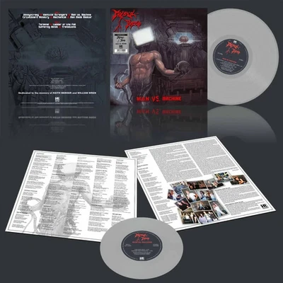 MYSTIC-FORCE Man Vs Machine LP +  7" Metal warlord acid exciter manilla road - Image 1 of 2