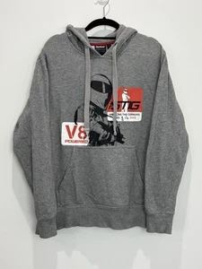 Top Gear Para Hombres Talla L Gris Sudadera con Capucha The Stig Jumper Suéter Conducir Coches - Imagen 1 de 12