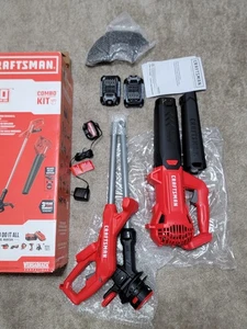 CRAFTSMAN CMCK279C2 V20* WEEDWACKER String Trimmer & Blower Combo Kit (1.5AH) - Picture 1 of 24