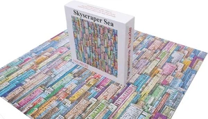 Bgraamiens Brain Games jigsaw puzzle; Skyscraper Sea; 1000 pcs - Picture 1 of 3