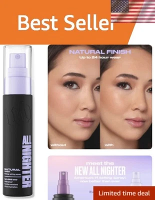 Urban Decay All Nighter spray de maquiagem impermeável - acabamento natural, - Imagem 1 de 4