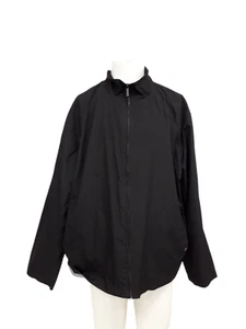 CALVIN KLEIN Men's UK Size XL Black Lightweight Full Zip Casual Jacket Pre Loved - Picture 1 of 14