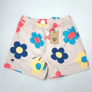 OAS Daisy Swim Trunks Men's Size Small Lined Summer Beach Shorts NWT - Picture 1 of 15