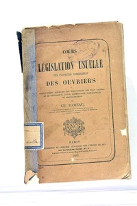 ALTES BUCH ZWEIG KURS ÜBLICHE GESETZGEBUNG 1862 - Bild 1 von 4