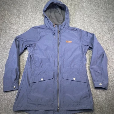 Chaqueta Columbia para mujer grande azul Cultus Lake Pile polar forrada abrigo anorak Foto 1 de 4