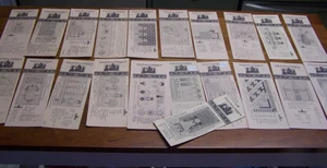 Vintage Told in a Garden Crostich Patterns Marilyn Leavitt-Imblum Lot of 21 - Picture 1 of 1