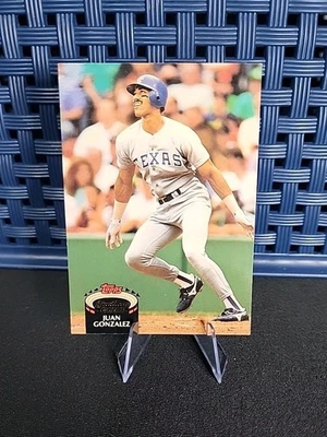 1992 Topps Stadium Club - Juan González #240 - Image 1 of 2