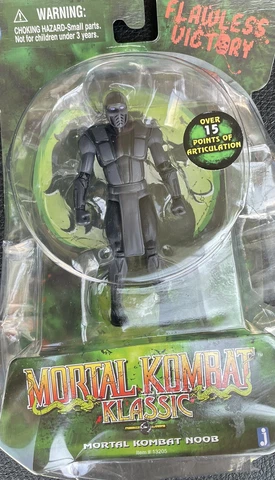 Mortal Kombat Klassic Jazwares 2011 Noob 3.75" Figure Open Package Cover