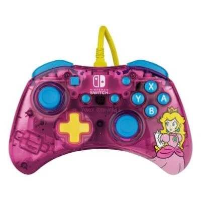 PDP Rock Candy Wired Controller Peach for Nintendo Switch - BRAND NEW AND SEALED