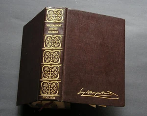 Guy de Maupassant, Complete Short Stories, Leather Bound Book, 1903. Beautiful! - Picture 1 of 10