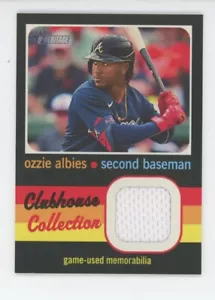 Parche Ozzie Albies 2020 colección Topps Heritage Clubhouse WHC274 - Imagen 1 de 1