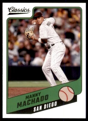 2022 Panini Chronicles Classics Manny Machado San Diego Padres #23 - Image 1 of 2