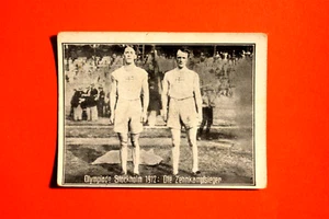 Greiling Olimpiada Ganador-Diez Campeón de la Batalla 1912 Wieslander-Lomberg #40 sin pegar - Imagen 1 de 2