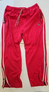 Pantalones deportivos de colección Abercrombie Fitch para hombre talla XL lateral tobillo cremallera rayas malla atléticos - Imagen 1 de 8