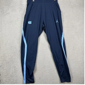 North Carolina Tar Heels Sweatpants Boys XL Dri-Fit Navy Blue Nike Jordan Youth - Picture 1 of 12