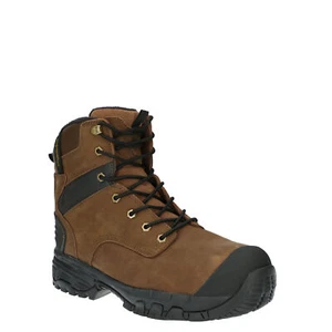 RefrigiWear Iron Tuff Hiker Leather Waterproof Insulated Work Boots - Picture 1 of 4