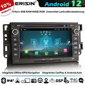 8-Kern Android 13 Autoradio CarPlay GPS Navi Chevrolet Aveo Captiva Epica DAB+4G - Bild 1 von 24