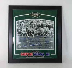 Super Bowl lll 16x20 photo - Fanatics COA - Picture 1 of 2