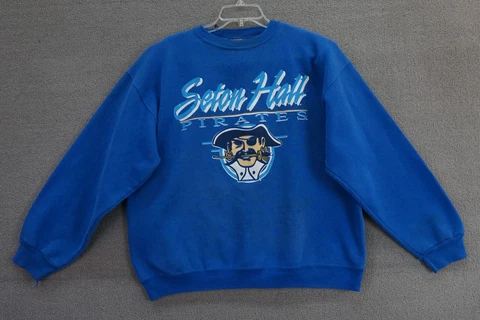 *VINTAGE* 90s Seton Hall University Team Edition Brand sweatshirt XL Cover