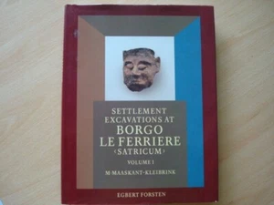Settlement Excavations at Borgo Le Ferriere Satricum Volume I Maaskant-Kleibrink - Picture 1 of 1