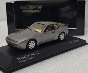 Porsche 944 S2 1989 Grey 1:43 Minichamps 400062221 EXTREMELY RARE!! (13) - Picture 1 of 17