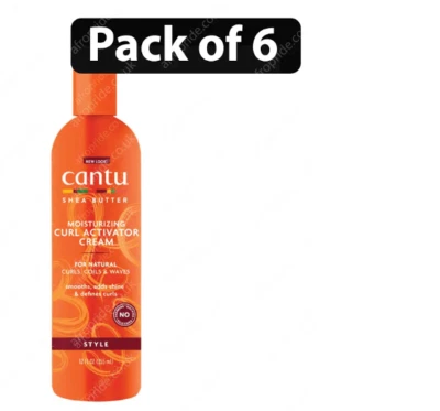Cantu Shea Butter Moisturizing Curl Activator Cream 12oz 355ml - Pack of 6 - Image 1 of 2